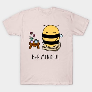 Bee Mindful - Soft Pink T-Shirt